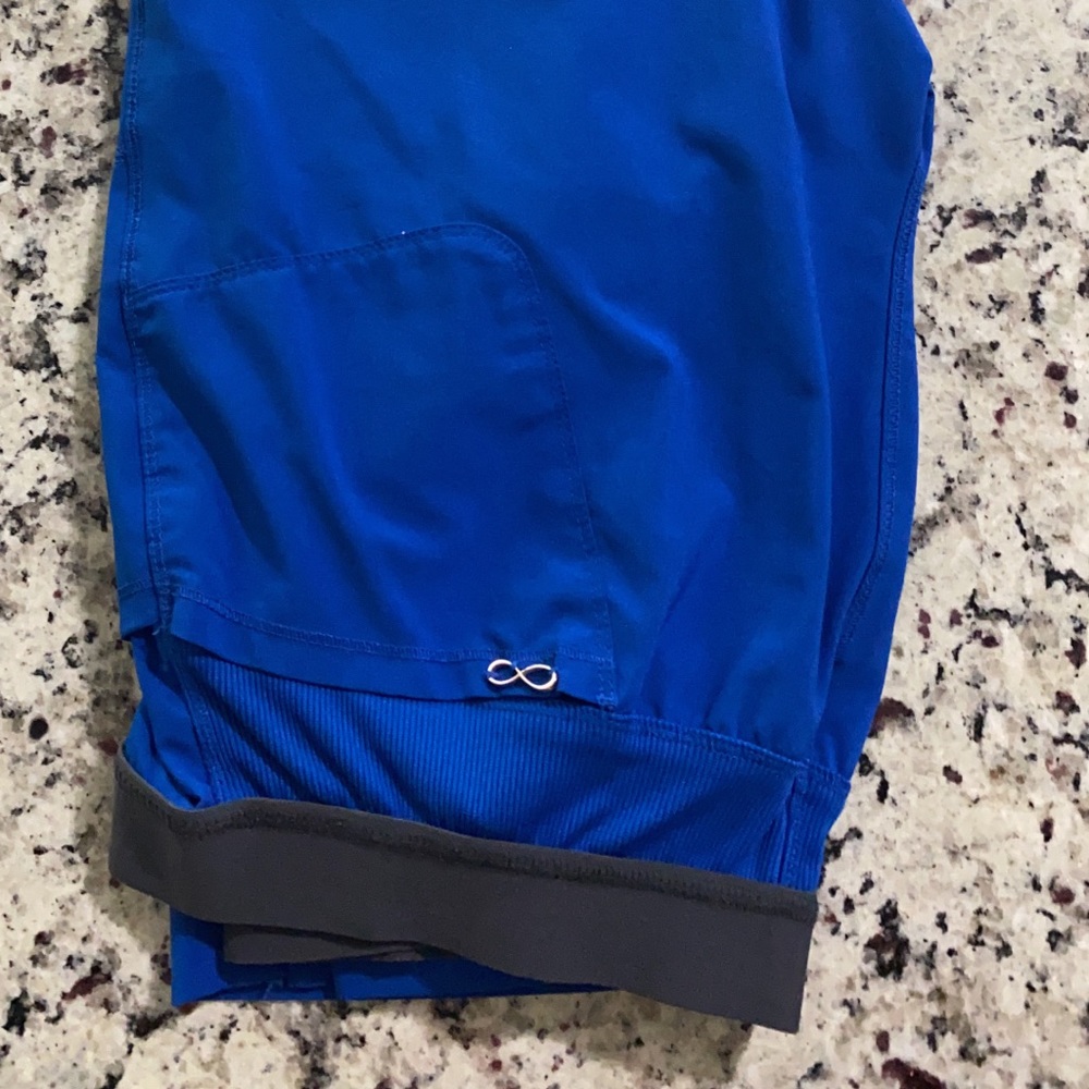 Royal Blue Cherokee Infinity stretchy scrub pants